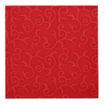 Product foto van 50 Servetten "ROYAL Collection" 1/4 vouw 40 cm x 40 cm bordeaux "Casali"
