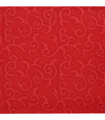 Product foto van 50 Servetten "ROYAL Collection" 1/4 vouw 40 cm x 40 cm bordeaux "Casali"