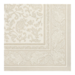 Product foto van 50 Servetten "ROYAL Collection" 1/4 vouw 40 cm x 40 cm champagne "Ornaments"