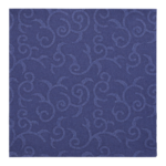 Product foto van 50 Servetten "ROYAL Collection" 1/4 vouw 40 cm x 40 cm donkerblauw "Casali"