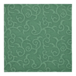 Product foto van 50 Servetten "ROYAL Collection" 1/4 vouw 40 cm x 40 cm donkergroen "Casali"