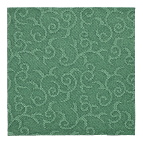 50 Servetten "ROYAL Collection" 1/4 vouw 40 cm x 40 cm donkergroen "Casali" Product foto van 50 Servetten "ROYAL Collection" 1/4 vouw 40 cm x 40 cm donkergroen "Casali"