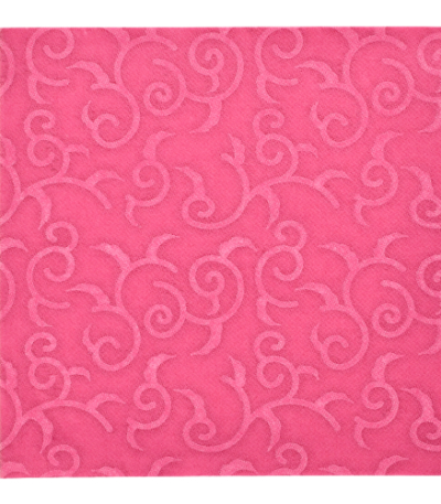 Product foto van 50 Servetten "ROYAL Collection" 1/4 vouw 40 cm x 40 cm fuchsia "Casali"