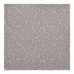 Product foto van 50 Servetten "ROYAL Collection" 1/4 vouw 40 cm x 40 cm grijs "Casali"