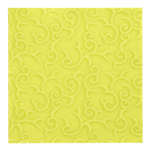 50 Servetten "ROYAL Collection" 1/4 vouw 40 cm x 40 cm lime "Casali" Product foto van 50 Servetten "ROYAL Collection" 1/4 vouw 40 cm x 40 cm lime "Casali"