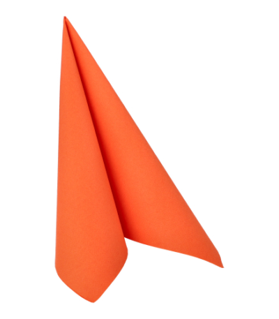 Product foto van 50 Servetten "ROYAL Collection" 1/4 vouw 40 cm x 40 cm nectarine