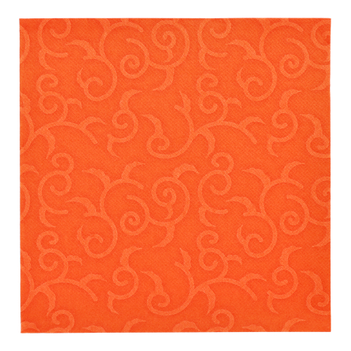 Product foto van 50 Servetten "ROYAL Collection" 1/4 vouw 40 cm x 40 cm nectarine "Casali"