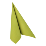Product foto van 50 Servetten "ROYAL Collection" 1/4 vouw 40 cm x 40 cm olijfgroen
