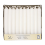 Product foto van 50 Tafelkaarsen Ø 2