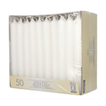 Product foto van 50 Tafelkaarsen Ø 2