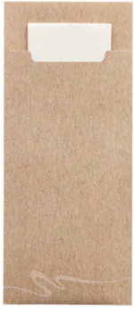 Product foto van 520 Bestekzakjes 20 cm x 8