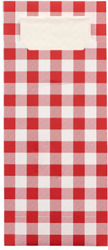 Product foto van 520 Bestekzakjes 20 cm x 8