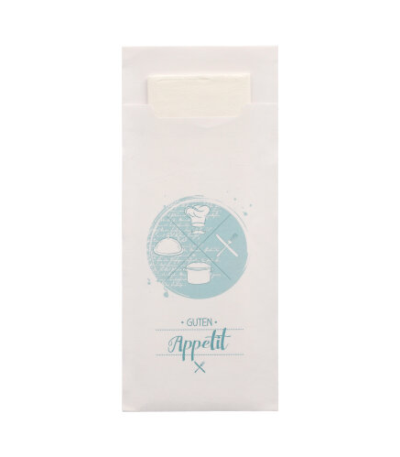 Product foto van 520 Bestekzakjes 20 cm x 8