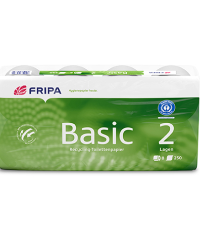 Product foto van 8 Rollen Toiletpapier