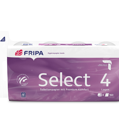 Product foto van 8 Rollen Toiletpapier