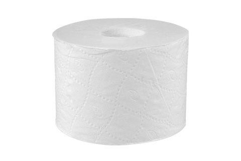 Product foto van Tork OptiServe® T7 Hulsloos Toiletpapier 2-laags 24x820 vellen Advanced Wit (472630)
