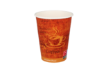 Product foto van Kartonnen koffiebeker 340cc 12oz espresso gold (21804)