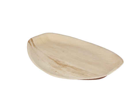 Product foto van Palmblad cateringschaal 36x25x2.5cm BIO