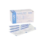 Product foto van Alkoholtupfer wit 65x30 mm set van 200 Romed