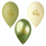 Product foto van Ballonnen 6 stuk 29 cm groen Oh Baby