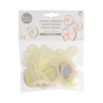 Product foto van Ballonnen latex kleurrijk confetti set van 6 Ø 29cm