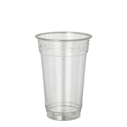 Product foto van Bekers PET glashelder set van 50 250ml Hurricane