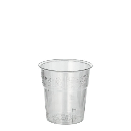 Product foto van Bekers PS glashelder set van 50 100ml