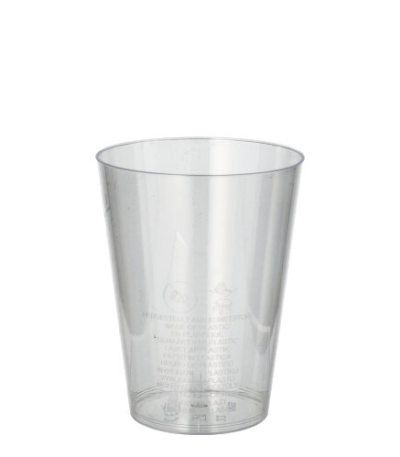 Product foto van Bekers PS glashelder set van 50 200ml