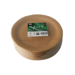 Product foto van Borden karton rond bruin set van 100 Ø 23cm Pure