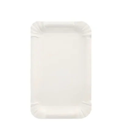 Product foto van Borden karton wit hoekig 9 × 15 cm set van 250 pure