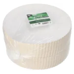 Product foto van Borden karton wit set van 100 rond 26cm 2cm Pure