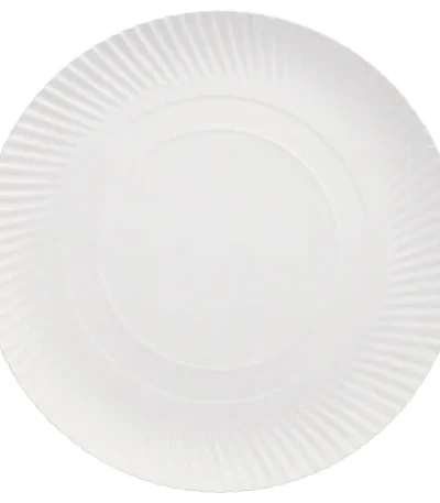 Product foto van Borden karton wit set van 100 rond 32cm