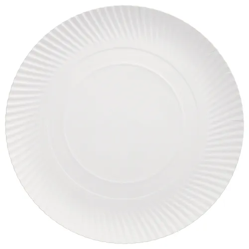 Product foto van Borden karton wit set van 100 rond 32cm