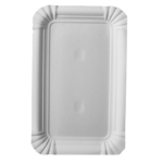 Product foto van Borden karton wit set van 25 hoekig 10x16cm Pure