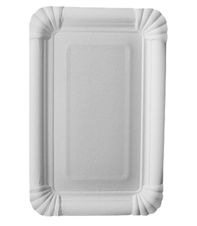 Product foto van Borden karton wit set van 25 hoekig 13cm x 20cm Pure