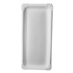 Product foto van Borden karton wit set van 250 hoekig 11x24cm Pure