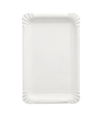 Product foto van Borden karton wit set van 250 hoekig 13x20cm Pure