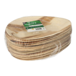 Product foto van Borden palmblad ovaal set van 25 26cm Pure