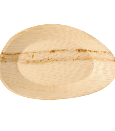 Product foto van Borden palmblad ovaal set van 25 26cm Pure