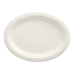 Product foto van Borden suikerriet ovaal wit set van 50 26cm