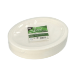 Product foto van Borden suikerriet ovaal wit set van 50 26cm