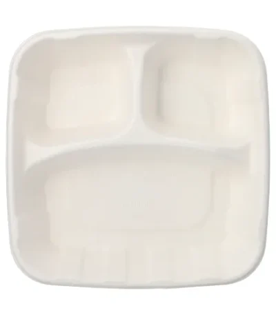 Product foto van Borden suikerriet pure 3‑vaks 5 cm x 22