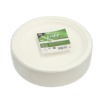 Product foto van Borden suikerriet wit set van 50 23cm 1-vaks