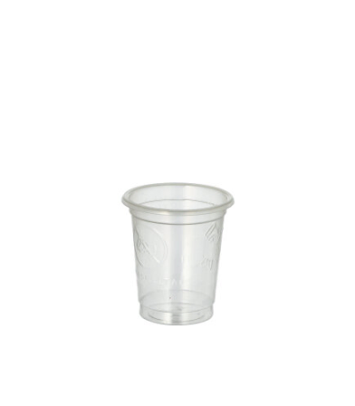 Product foto van Borrelglazen PET glashelder 2cl set van 40