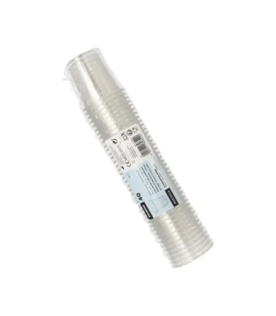 Product foto van Borrelglazen PET glashelder set van 40 4cl