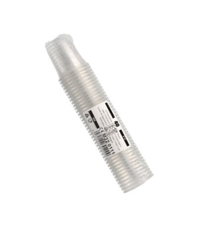 Product foto van Borrelglazen PET glashelder set van 40 5cl