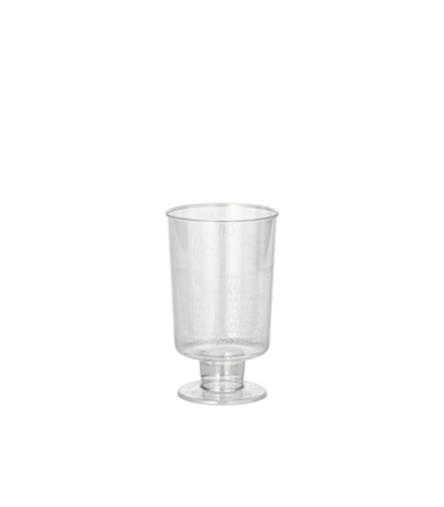 Product foto van Borrelglazen PS glashelder 40ml Ø 3