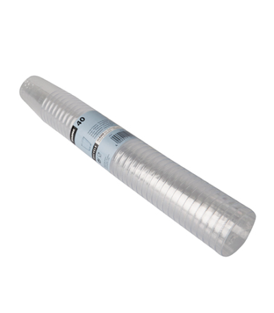 Product foto van Borrelglazen PS glashelder set van 40 4cl