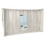 Product foto van Champagneglazen glas 1-vaks helder 10 stuks 100ml