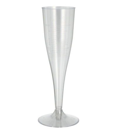 Product foto van Champagneglazen plastic 0